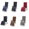 Pillow Patio High Seat Back Rocking Chair Swing Chaise Sun Lounger Thick Pad