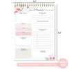 Notepads Flower Daily Planner To Do List Notepad Undated Agenda Productive Organizer A5 Sort Your Life Schedule Notebook Appointment Book 220914