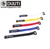 Duuti BD-02 25 cm L￤ngd cykelstyrning med en fast kabelband Universal Tie Nylon Sticky-f￶rem￥l Cykelband 4 f￤rger