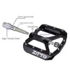 Bike Pedals ZTTO MTB Bearing Aluminum Alloy Flat Pedal Bicycle Good Grip Lightweight 9 16 Big For Gravel Enduro Downhill JT01 2209250g