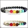 Kralen strengen natuursteen kralen strengen armband turquoise chakra colorf genezende kristallen kralen voor sieraden maken vrouw man yog dhalx