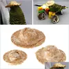 Other Bird Supplies Newest Handmade St Woven Hat Adjustable For Parrot Birds Head Accessories Fashionable Pet Toy Bird Supplies Drop Dhh5K