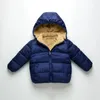 Manteau en duvet COOTELILI polaire hiver Parkas enfants vestes pour filles garçons chaud épais velours enfants vêtements de bébé infantile pardessus 220915