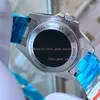 3色のメンズウォッチ44mm D-Blue 126660セラミックベゼル居住者Sea Sapphire Cystalステンレス鋼