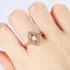 Wedding Rings DAN'S For Women Romantic Vintage Princess Style Cubic Zirconia Fashion Jewelry Wholesale DEKCR600