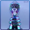 Gaminahs Protbale Cobra Bong Glass Water Pipe Rainbow Color Small Bongs avec bol de bol de bol de 14 mm Bubbler