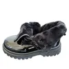 Boots Kids Martin Four Seasons Children PU Leather Water Proof Snow Brand Girls Boys Winter Warm Fashion Rubber 220915