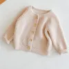 Coat Spring Baby Girls Boys Sweater Fashion Knitted Cardigan Jacket Autumn s 220915