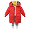 Down Coat Boys Winter Coats Jacket Kids Zipper Sport Jackets Fashion Patchwork Thick Winter Jack Boy Girls Clothes 220915