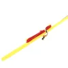 Cat Toys 5st Plastic Wire Kitten Mouse Toy Colorful Feather Rod Eelastic Rope Play Pet Danger Wand Interactive Spela