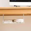 Hooks Under Desk Cable Management Tray Organizer For Wire Cord Power Charger Plugs JY