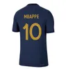 Camisetas de fútbol Camisetas de fútbol Argentina 3 estrellas Maillots de fútbol Camiseta de fútbol francesa Francia 2023 BENZEMA MBAPPE 22 23 Álvarez Argentino Hombres Niños