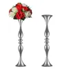 Party Decoration Metal Vase Delicate Table Vases Brief Wedding Centerpiece Event Road Lead Flower Rack For El Home