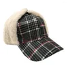 Berretti Cappello Trapper Pratico Resistente All'usura Resistente Al Vento Traspirante Invernale Per Cavalcare Earflap Trooper