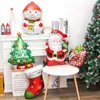 Christmas Decorations Foil Balloons Santa Claus Merry For Home Ornament Xmas Navidad Year Gift 2023 220914