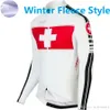 2024 Szwajcaria Pro Team Winter Cycling Jackets Polar Cycling Windproof Windjacket Thermal MTB Rowerowy płaszcz Męs