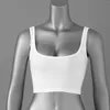 Women's Tanks Womens Casual U Neck Sleeveless Crop Top Clubwear Solid Color Tank Tops Stylish Vest Women Underwear