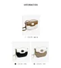 2022 Spring Summer Bag New Products Niche Design Color Matching Saddle Facs Counter Messenger Poundes Woolets Handbags Fashion Helive Leather