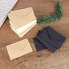 Geschenkwikkeling 20 PCS Craft Paper Envelopes Vintage Europese stijl envelop voor kantoorschool