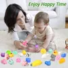 Forniture di giocattoli di Natale 50-5 pezzi Squishies Kawaii Mochi Anima Squishy per bambini Palla antistress Spremere Bomboniere Giocattoli antistress per il compleanno 0914