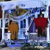 Décoration de fête 3 Pack Halloween Suspendu Squelette Fantôme Décoratio Effrayant Faucheuses pour Halloween Décor Extérieur Maison Hantée Crâne Fantôme Prop 220915