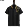 Men's Polos designer stripe tee shirt t shirts snake pol bee floral embroidery mens High street polo T-shirt M-3XL