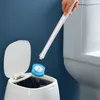 Disposable Toilet Brushes With Detergent Wall-mount Clean Brush Set For Bathroom Home WC Cleaning Tool Toilet Accessories