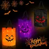 Halloween Feestelijke Party levert snoeptas gloeiende pompoen Ghost Witch Tote Bag Festival Decoratie arrangement Props