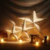 Decorações de Natal Eid Mubarak Hollow Out Star pendurado Ramadan Decor for Home Islã Partido Muçulmano Al Adha Kareem 220914