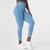 Leggings da donna Mocha Contour Leggings senza cuciture Collant da palestra a vita alta Allenamento da donna Booty Legging Fitness Abbigliamento da palestra Leggings sportivi elasticizzati 220914