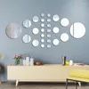 Wall Stickers Sample Sale Three-Dimensional Crystal Mirror Acrylic Decorative Sticker Creative Len Living Room Background