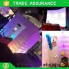 Tente de mariage gonflable de 2.5m, décoration de fête, avec ampoules LED, arrière-plan de stand Po gonflable, sans cabine de Machine à vendre