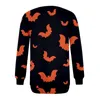 Bluzy damskie Halloween Halloween Plus Damskie nadruk Bluzy HARAJUKU KAWAII ZAKRESOWANA BUSKA KOBIETA SUDADERA