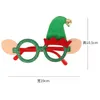 Christmas Decorations Glasses Frame Xmas Decoration Merry Decor For Home 2022 Kids Adults Naviidad Gifts Noel Natall Favor