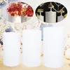 3pcs Round Cylinder Pedestal Display White Gold Art Decor Cake Rack Plinths Pillars for DIY Wedding Decorations Party Supplies 915