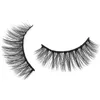 Natural Faux Mink Eyelashes 3D Tjock Wispy Full Strip Lashes Extension Återanvändbar Soft Light Lash Makeup Rainbow Box