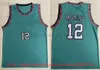 2022-23 New Basketball 12 Ja Morant Jersey Cosido Azul Golden Jerseys Mitchell and Ness 1998-99 Morant Green White