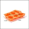 Stampi da forno Halloween Skl Zucca Pipistrello Sile Taglierina per biscotti Stampo Torta fondente Cottura Cucina Decor Cioccolato fondente Mod Drop Delivery 2 Dhj2F