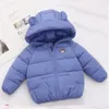 Down Coat Winter girls cotton coat thick warm hooded down jacket Low price promotion 07 year old Middle small Childe Quality clothing 220915