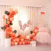 Party Decoration Wedding Round Stand Props Circular Hoop Arch Birthday Wrought Iron Mariage Decor Balloon Frame Moon