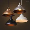 Hanglampen creatief lede27 smeedijzeren single pot lights retro industriële stijl restaurant shop café bar hangende lamp