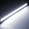 Strings 2pcs Ultra Bright 14cm 6W COB LED Car Fog Daytime Running Light Lamp DRL Waterproof Auto Driving Bar Strip White