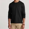 Damen-T-Shirts, hochwertige Herbst-Winter-Männer, weißes kleines Pferd, Baumwolle, Sportbekleidung, Mode, Sweatshirts, T-Shirt, lässig, Streetwear, Homme