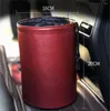 Car Organizer 20x16cm Trash Can Hanging Bin Foldable Bag Waterproof Garbage Storage Box