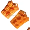 Stampi da forno Halloween Skl Zucca Pipistrello Sile Taglierina per biscotti Stampo Torta fondente Cottura Cucina Decor Cioccolato fondente Mod Drop Delivery 2 Dhj2F