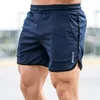 Ropa de motociclismo, pantalones cortos para correr para hombre, Fitness, de una sola cubierta, secado rápido, gimnasio, trotar, entrenamiento, pantalones de deporte corto de verano