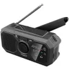 Radio Portable FM AM SW récepteur Support solaire manivelle Dynamo charge lampe de poche LED batterie externe SOS alarme