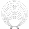 Décoration de fête en arc circulaire, ballon en fer pour jardin extérieur, Structure métallique pour événements, support d'arrière-plan, décor de salle de Table