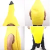 Costume a tema Costume adulto unisex divertente vestito da banana luce gialla Halloween frutta fantasia festa festival vestito da ballo 220915