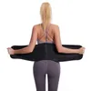 Supporto per la vita Donna Perdita di peso Body Shaper Home Gym Fitness Workout Trainer Cintura per sauna Pancia regolabile Postura più snella Migliora